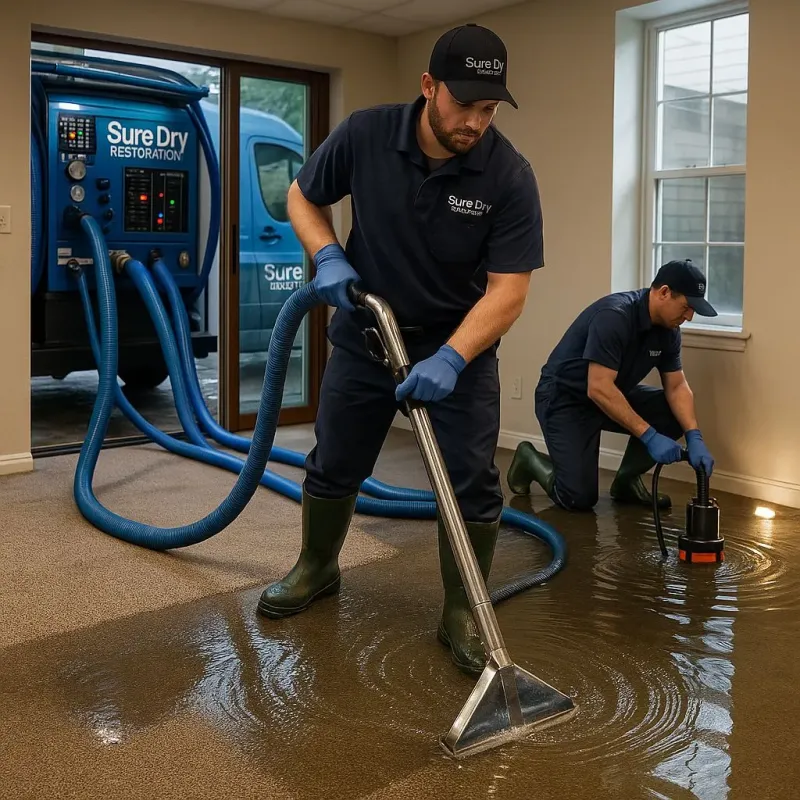 Water Extraction and Removal process in Lemoore Station, CA